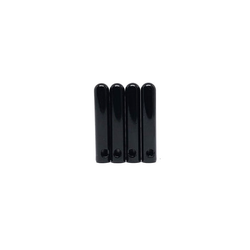 Metal Aglets Removable Tips - Black